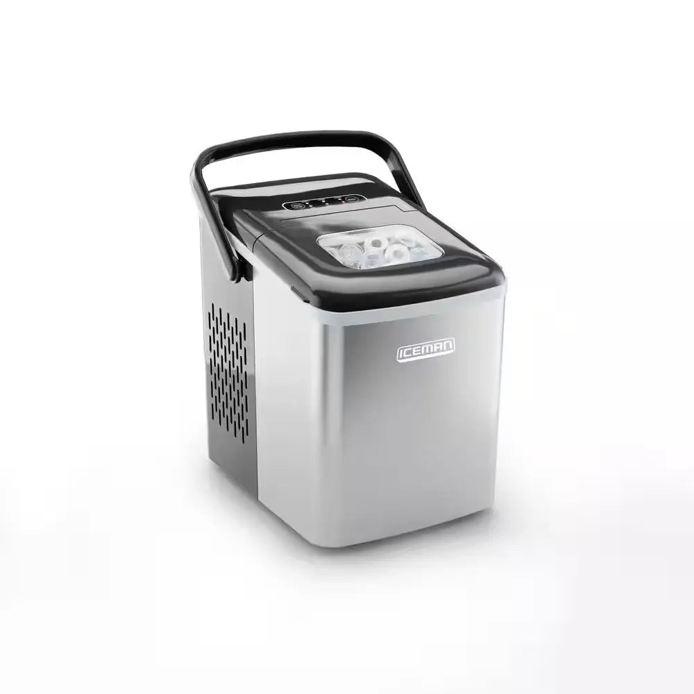 Dual-Size Ice Machine, Portable Ice Maker Machine, Creates 2 Cube Sizes in 6 Mins, Holds 1.3 Lb. of Ice | Fridge.com