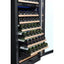 Dual Zone 152-Bottle Capacity Built-In Wine Cooler Cellar Cooling Unit in Black with Digital Temperature Control Screen | Fridge.com