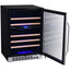 Dual Zone 24 In. 46-Bottle Built-In Wine Cooler | Fridge.com