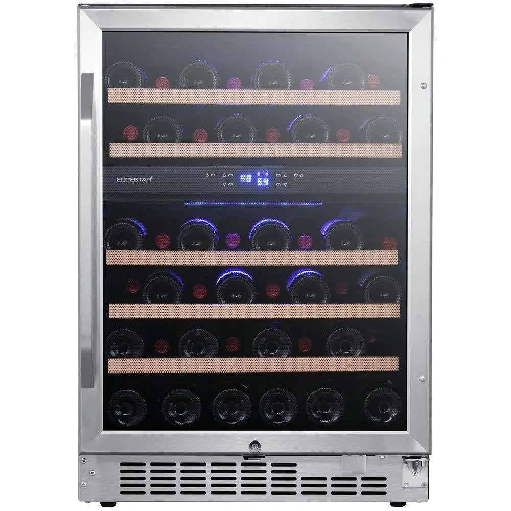 Dual Zone 24 In. 46-Bottle Built-In Wine Cooler | Fridge.com