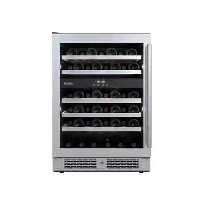 Dual Zone 24 In. 46-Bottle Built-In Wine Cooler | Fridge.com