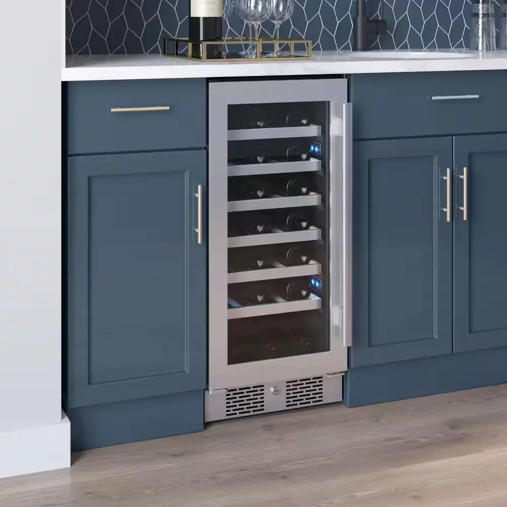 Dual Zone 27-Bottle Built-In Wine Cooler | Fridge.com