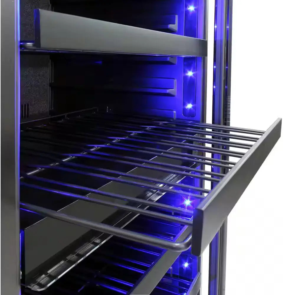 Dual-Zone 29.5 In. 270-Bottle Wine and Beverage Cooler | Fridge.com