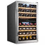 Dual Zone 43-Bottle Wine Cooler, Cellar Cooling Unit in Stainless Steel, Freestanding Wine Fridge with Lock | Fridge.com