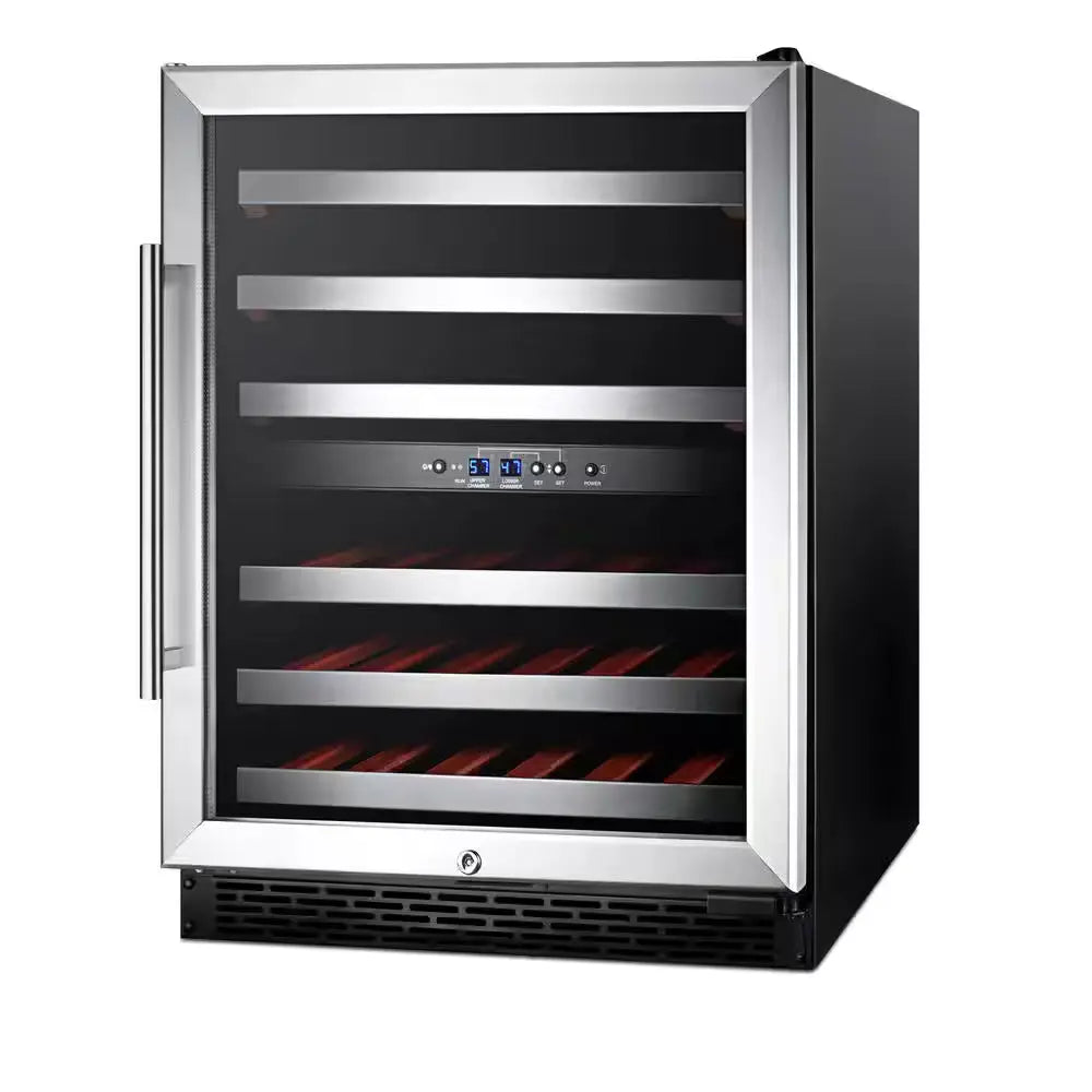 Dual Zone 46-Bottle Built-In Wine Cellar, ADA Compliant | Fridge.com