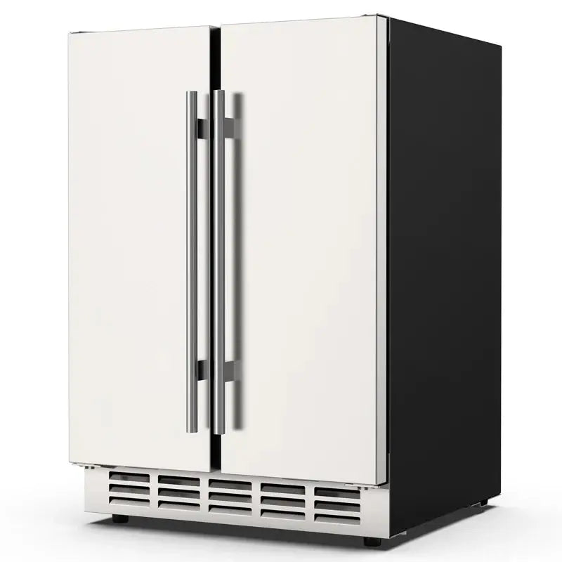 Dual Zone Wine Cooler Beverage Refrigerator, 24 Inch Wine Coolers Fridge Side by Side Refrigerator | Fridge.com