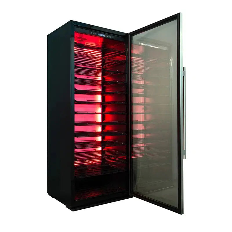 ELISII 31.5'' 197 Bottle and Can Single Zone Wine & Beverage Refrigerator | Fridge.com