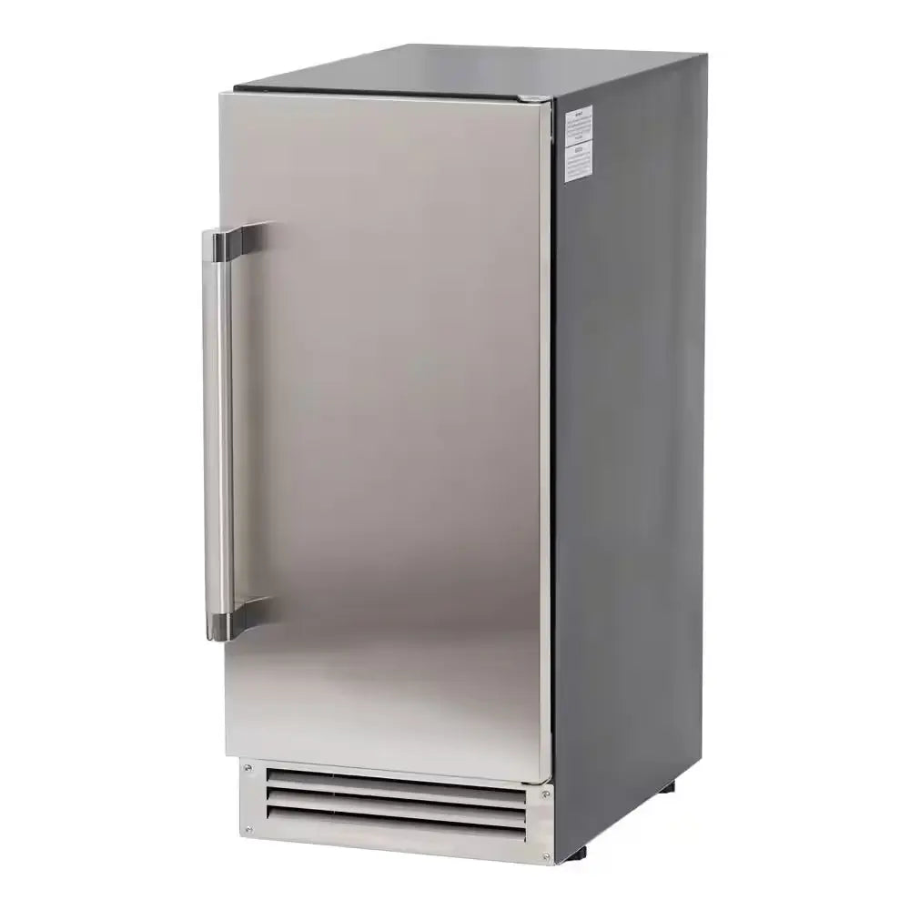 ELITE Built-In or Freestanding 49 Pound per Day Ice Maker, 15In., in Stainless Steel | Fridge.com