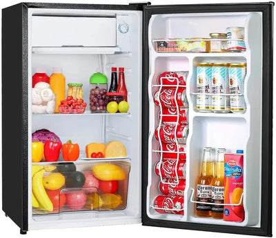 EROMMY Erommy 3.2 Cubic Feet Freestanding Mini Fridge with Freezer | Fridge.com