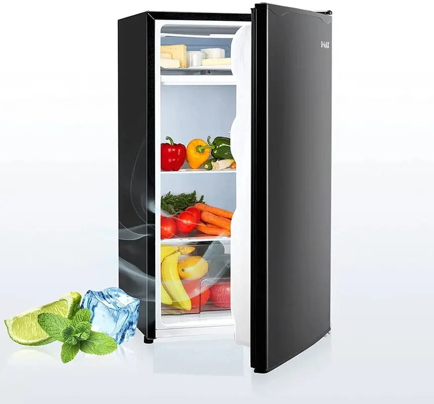 EROMMY Erommy 3.2 Cubic Feet Freestanding Mini Fridge with Freezer | Fridge.com