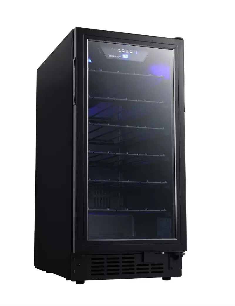 Edgestar 15'' 30 Bottle Single Zone Built-In Wine Refrigerator | Fridge.com