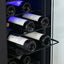 Edgestar 15'' 30 Bottle Single Zone Built-In Wine Refrigerator | Fridge.com