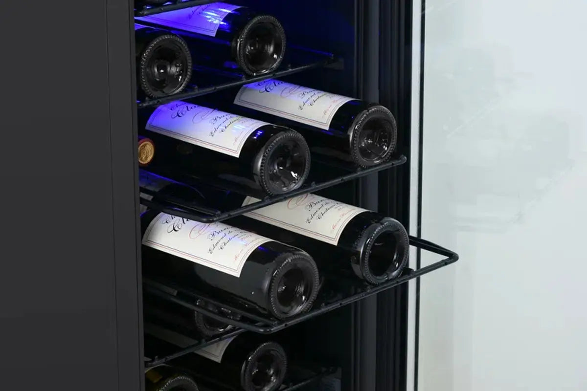 Edgestar 15'' 30 Bottle Single Zone Built-In Wine Refrigerator | Fridge.com