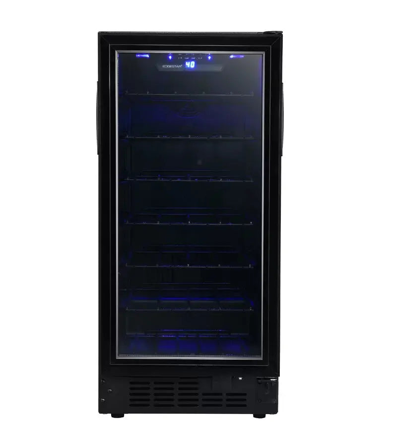 Edgestar 15'' 30 Bottle Single Zone Built-In Wine Refrigerator | Fridge.com