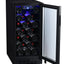 Edgestar 15'' 30 Bottle Single Zone Built-In Wine Refrigerator | Fridge.com