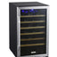 Edgestar 19.375'' 44 Bottle Single Zone Freestanding Wine Refrigerator | Fridge.com