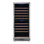 Edgestar 23.44'' 101 Bottle Dual Zone Wine Refrigerator | Fridge.com