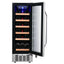 Edgestar 24.25'' 18 Bottle Single Zone Built-In Wine Refrigerator | Fridge.com