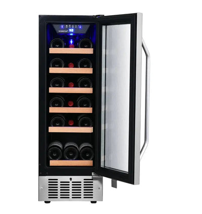 Edgestar 24.25'' 18 Bottle Single Zone Built-In Wine Refrigerator | Fridge.com