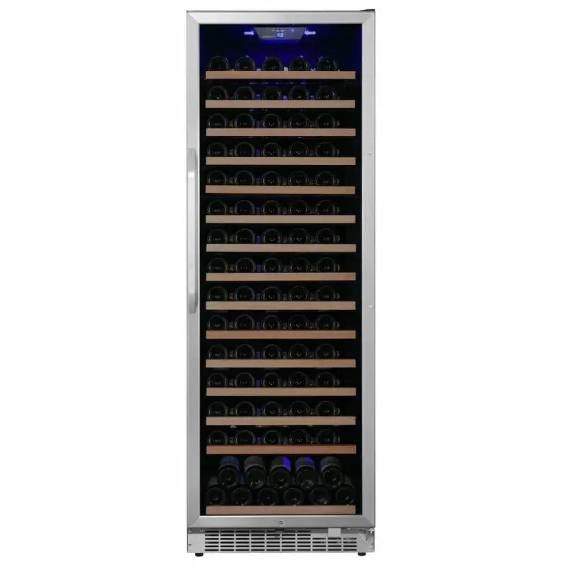 Edgestar 28.44'' 166 Bottle Single Zone Built-In Wine Refrigerator | Fridge.com