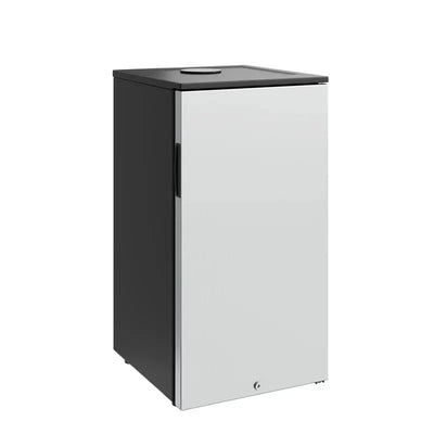 Edgestar 3.2 Cubic Feet Silver Conversion Kit with Door Lock and Adjustable Temperature | Fridge.com