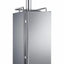 Edgestar Outdoor Party 3.35 Cubic Feet Stainless Steel Outdoor Freestanding Kegerator with Door Lock and Adjustable Temperature | Fridge.com