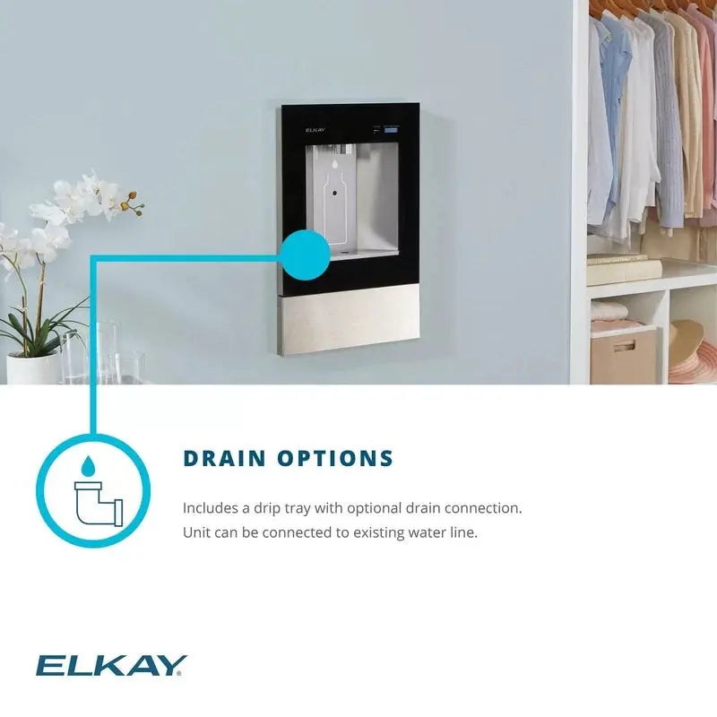 Elkay Ezh2O Liv Built-In Filtered Refrigerated Water Dispenser Remote Chiller | Fridge.com