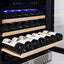 Empava 23.4'' 46 Bottle Dual Zone Wine Refrigerator | Fridge.com