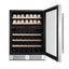 Empava 23.4'' 46 Bottle Dual Zone Wine Refrigerator | Fridge.com