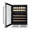 Empava 23.4'' 46 Bottle Dual Zone Wine Refrigerator | Fridge.com