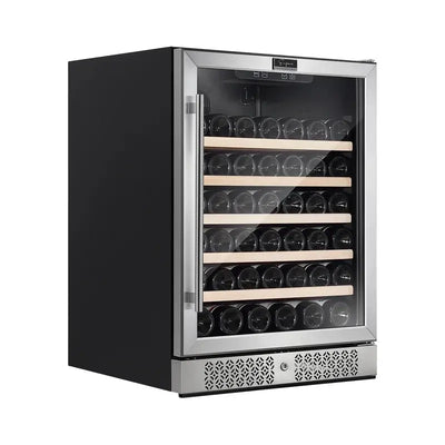 Empava 23.4'' 52 Bottle Single Zone Wine Refrigerator | Fridge.com