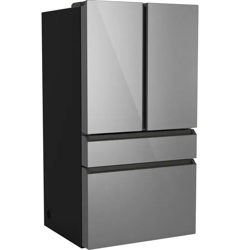 Energy Star® 28.7 Cu. Ft. Smart 4-Door French-Door Refrigerator in Platinum Glass with Dual-Dispense Autofill Pitcher | Fridge.com