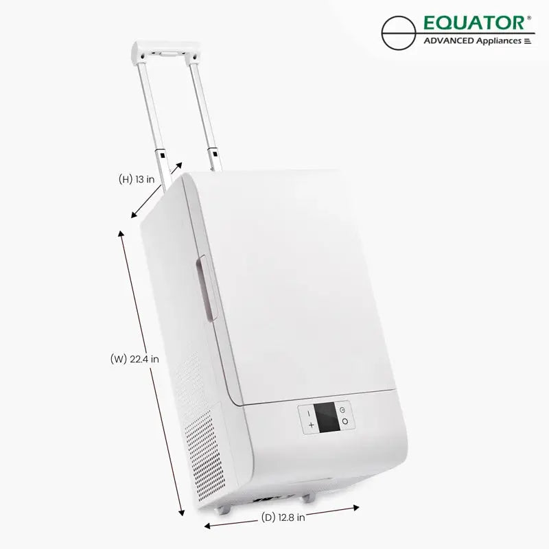 Equator 0.7 Cu.Ft Freestanding Portable Fridge-Freezer | Fridge.com