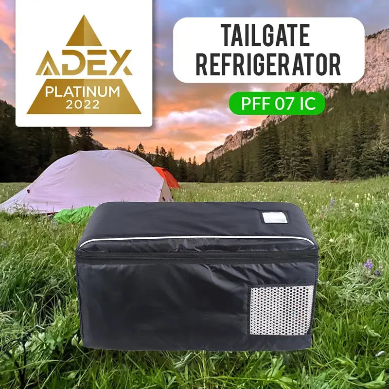 Equator 0.7Cu.Ft Portable Fridge-Freezer Tailgate Refrigerator Digital Display Including Cover | Fridge.com