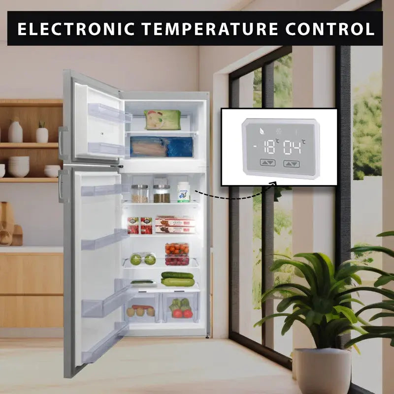 Equator 14.3 Cf Stainless Refrigerator-Freezer Top Mount Frost Free E-Star | Fridge.com