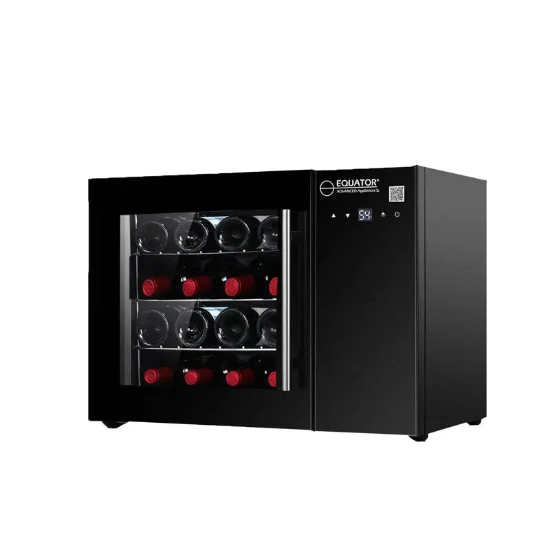 Equator 16 Bottles COUNTERTOP WINE REFRIGERATOR Black Touch Control 110V | Fridge.com