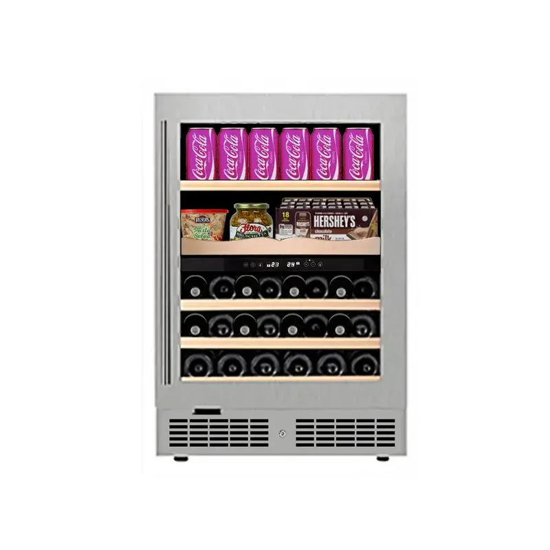 Equator 23.4'' 43 Bottle Dual Zone Wine Refrigerator | Fridge.com