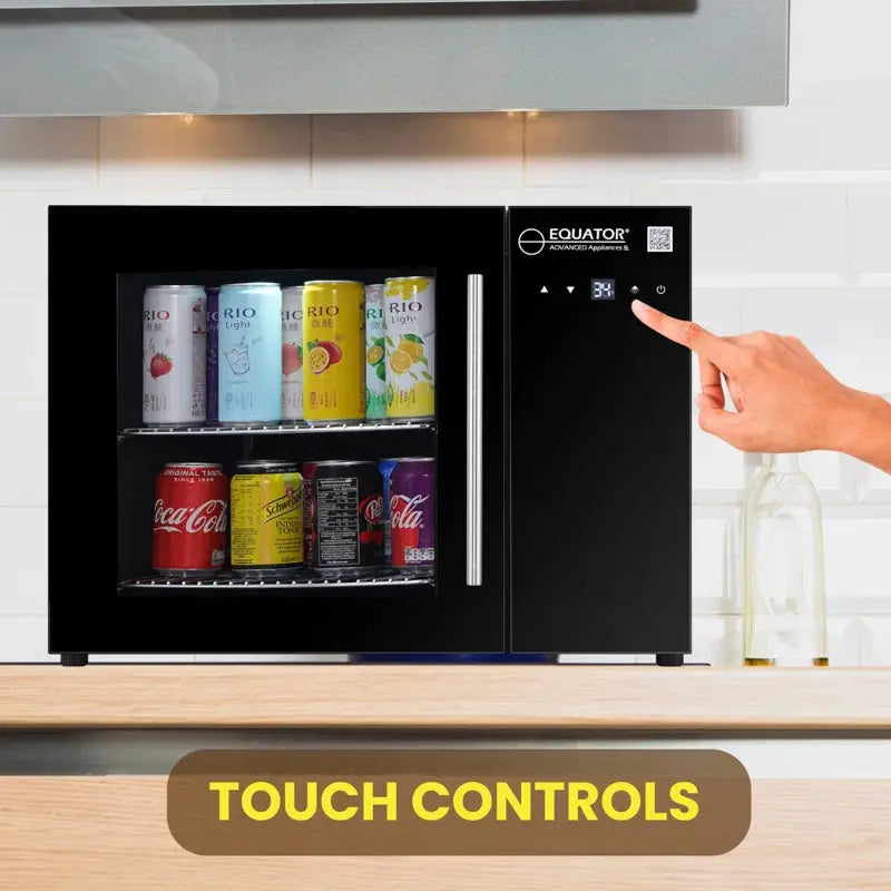 Equator 25In COUNTERTOP Beverage Refrigerator 40 Cans Touch Control 110V | Fridge.com