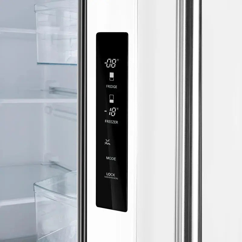 Espresso Gallipoli 30-Inch French Door Refrigerator, 17.5 Cu. Ft. Capacity with Ice Maker | Fridge.com