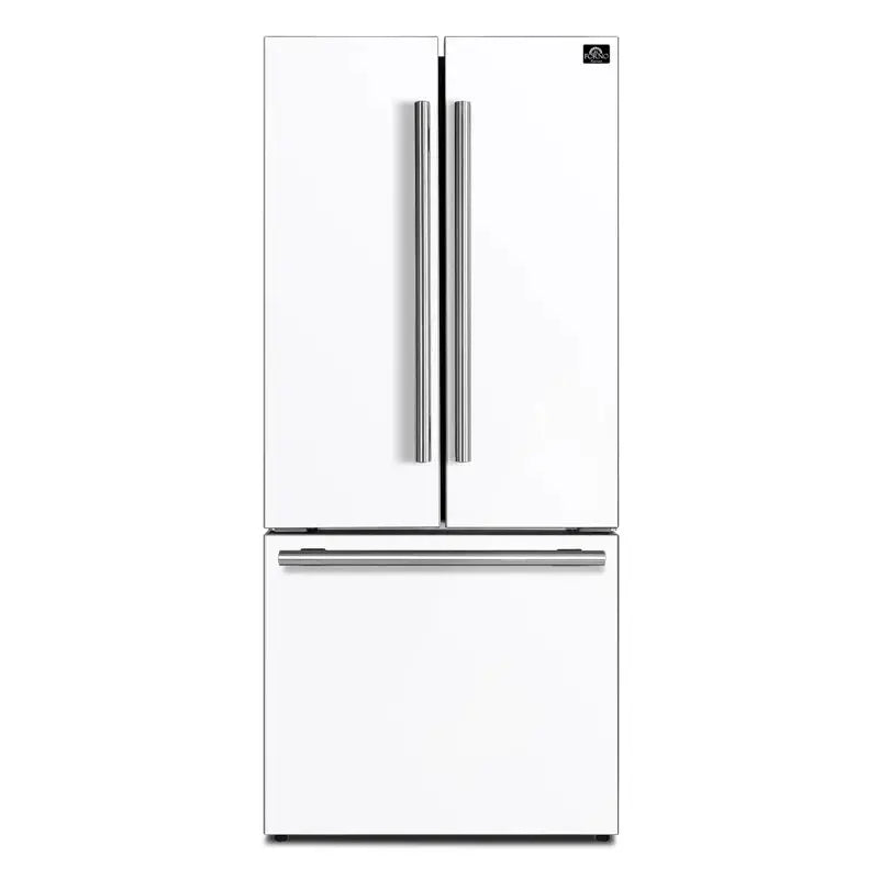 Espresso Gallipoli 30-Inch French Door Refrigerator, 17.5 Cu. Ft. Capacity with Ice Maker | Fridge.com