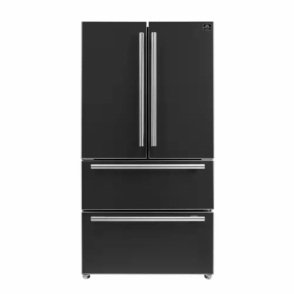 Espresso Moena 36 In. French Door Refrigerator in White, 19.2 Cu.Ft | Fridge.com