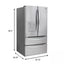 29 Cu. Ft. 4-Door French Door Refrigerator W/ External Water Dispenser, Door Cooling and Ice Maker in Stainless Steel | Fridge.com