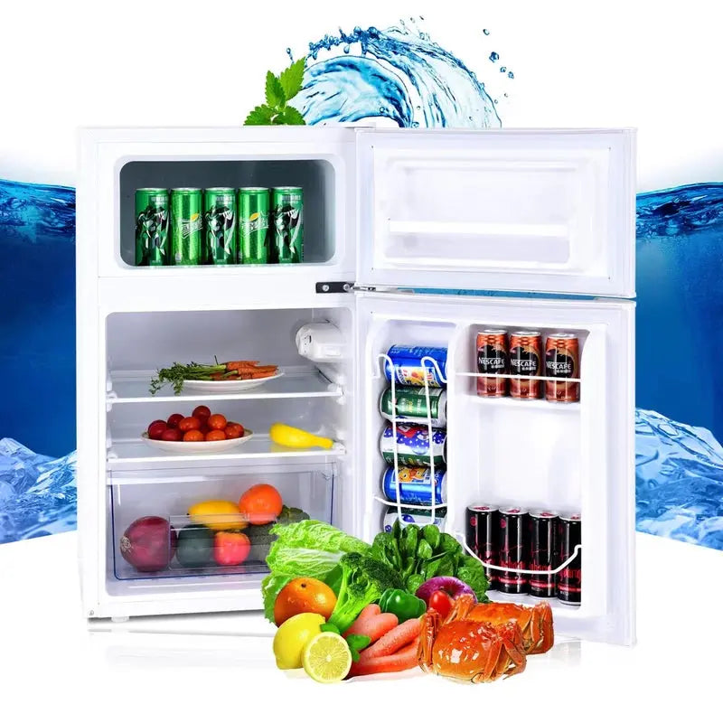 FORCLOVER 3.2 Cubic Feet Freestanding Mini Fridge with Freezer | Fridge.com