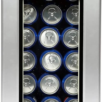 FRIGIDAIRE 18 Can or 4 Wine Bottle Retro Beverage Fridge, Temperature Control, Thermoelectric | Fridge.com