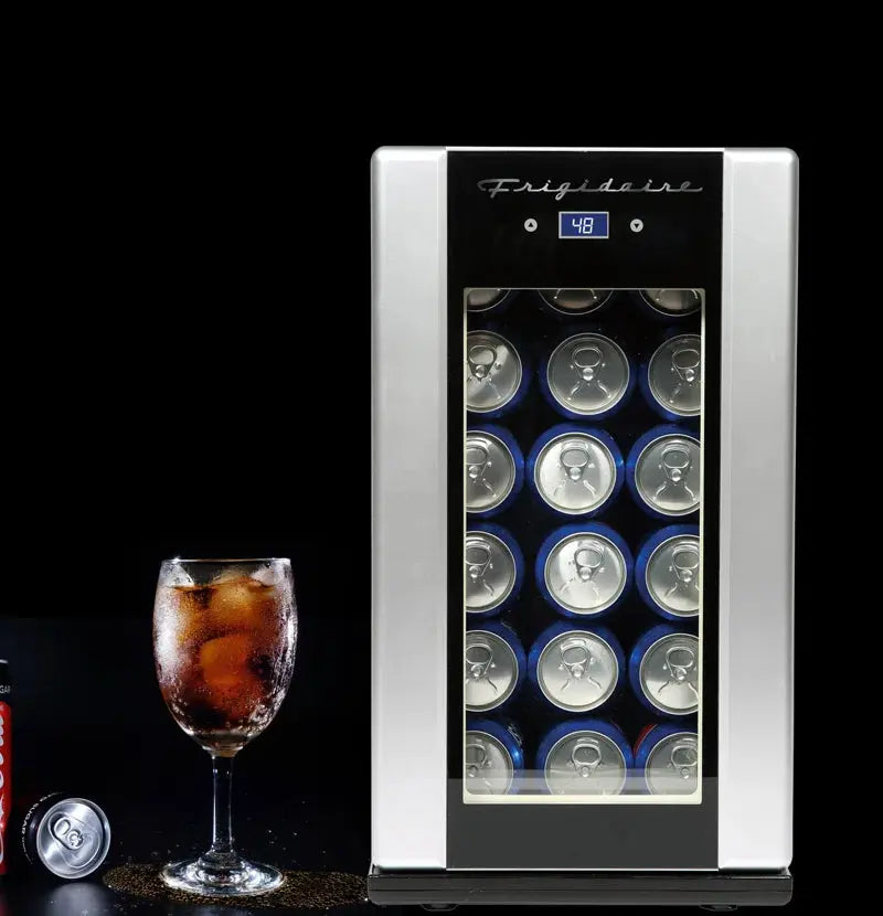 FRIGIDAIRE 18 Can or 4 Wine Bottle Retro Beverage Fridge, Temperature Control, Thermoelectric | Fridge.com