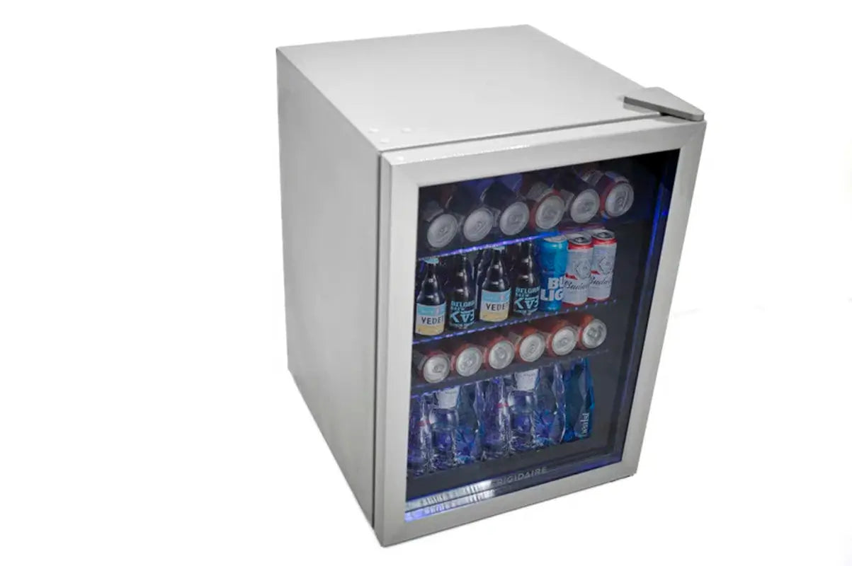 FRIGIDAIRE Beverage Refrigerator, Compact Mini Fridge with Digital Temperature Control, Fits 88 Cans | Fridge.com