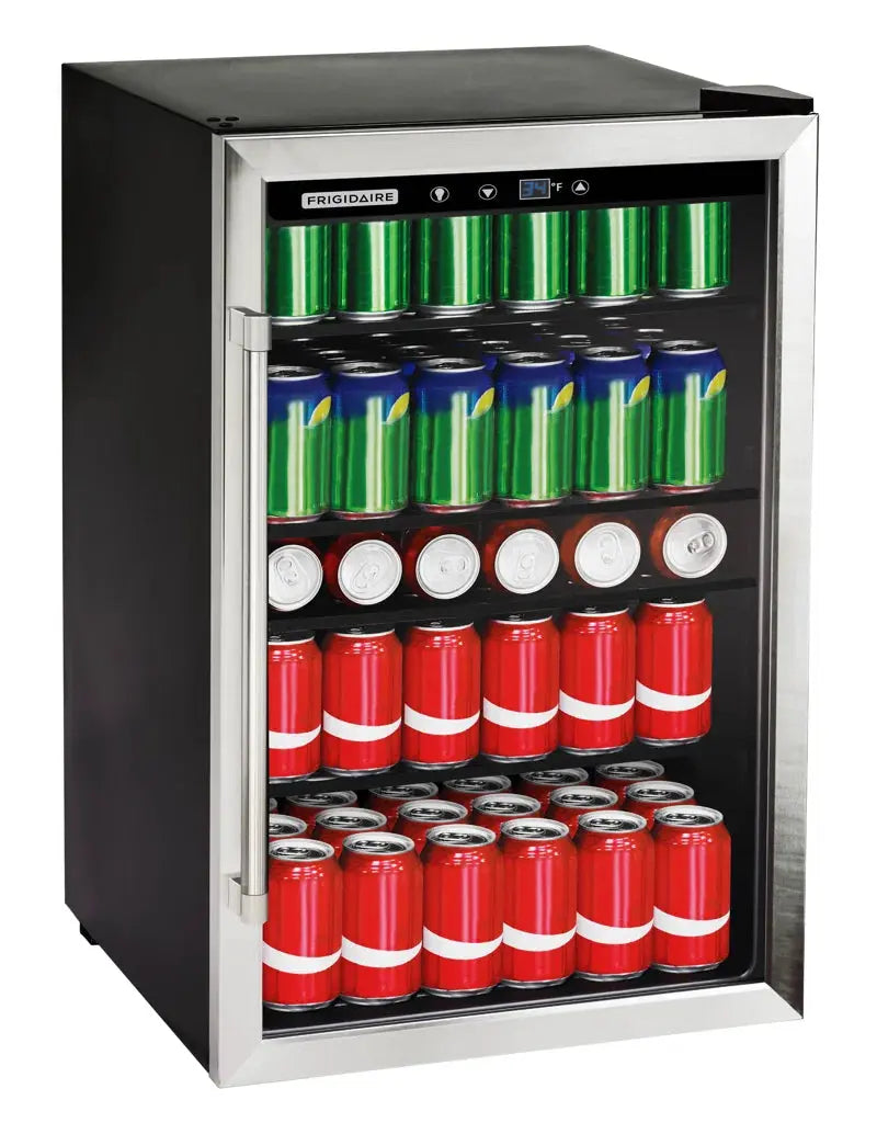 FRIGIDAIRE Beverage Refrigerator, Mini Fridge with Digital Temperature Control, Fits 126 Cans | Fridge.com