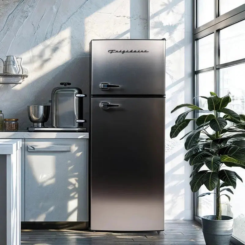 FRIGIDAIRE Platinum Fridge Freezer Combo, Apartment Size Fridge with Freezer 7.5 Cu. Ft. Capacity | Fridge.com