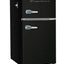 FRIGIDAIRE Retro 2-Door Compact Fridge Freezer Combo, 3.1 Cu. Ft., Stainless Steel, Built-In Bottle Opener | Fridge.com