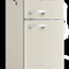 FRIGIDAIRE Retro 2-Door Compact Fridge Freezer Combo, 3.1 Cu. Ft., Stainless Steel, Built-In Bottle Opener | Fridge.com